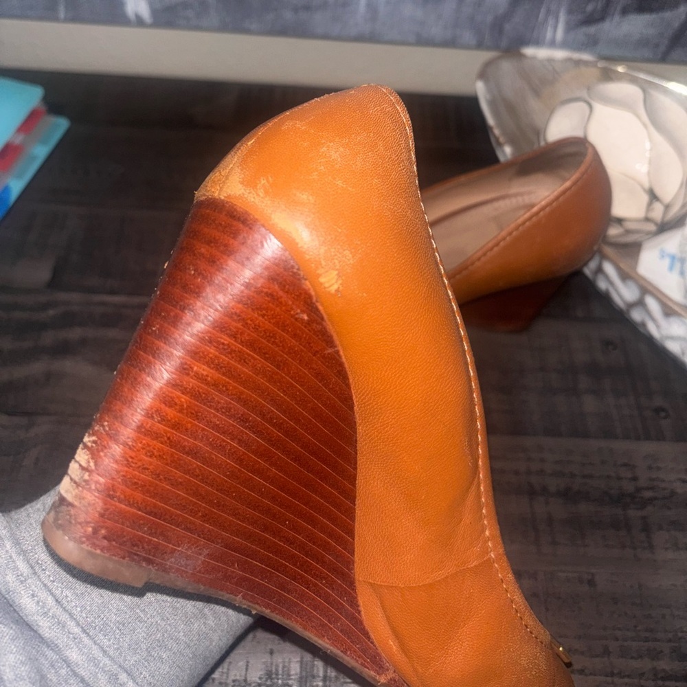 Tory Burch Melinda 85mm Closed Toe Wedges 9.5​ - Picture 4 of 10